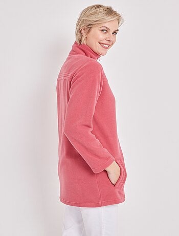 Veste zippée polaire, manches longues - Afibel