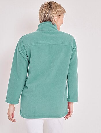 Veste zippée polaire, manches longues - Afibel
