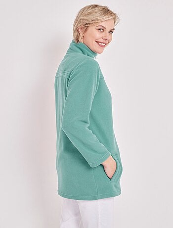 Veste zippée polaire, manches longues - Afibel