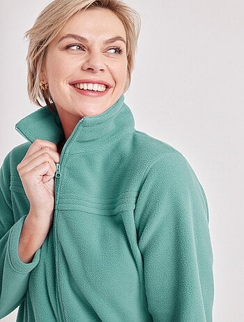 Veste zippée polaire, manches longues - Afibel