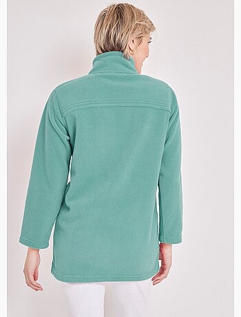 Veste zippée polaire, manches longues - Afibel