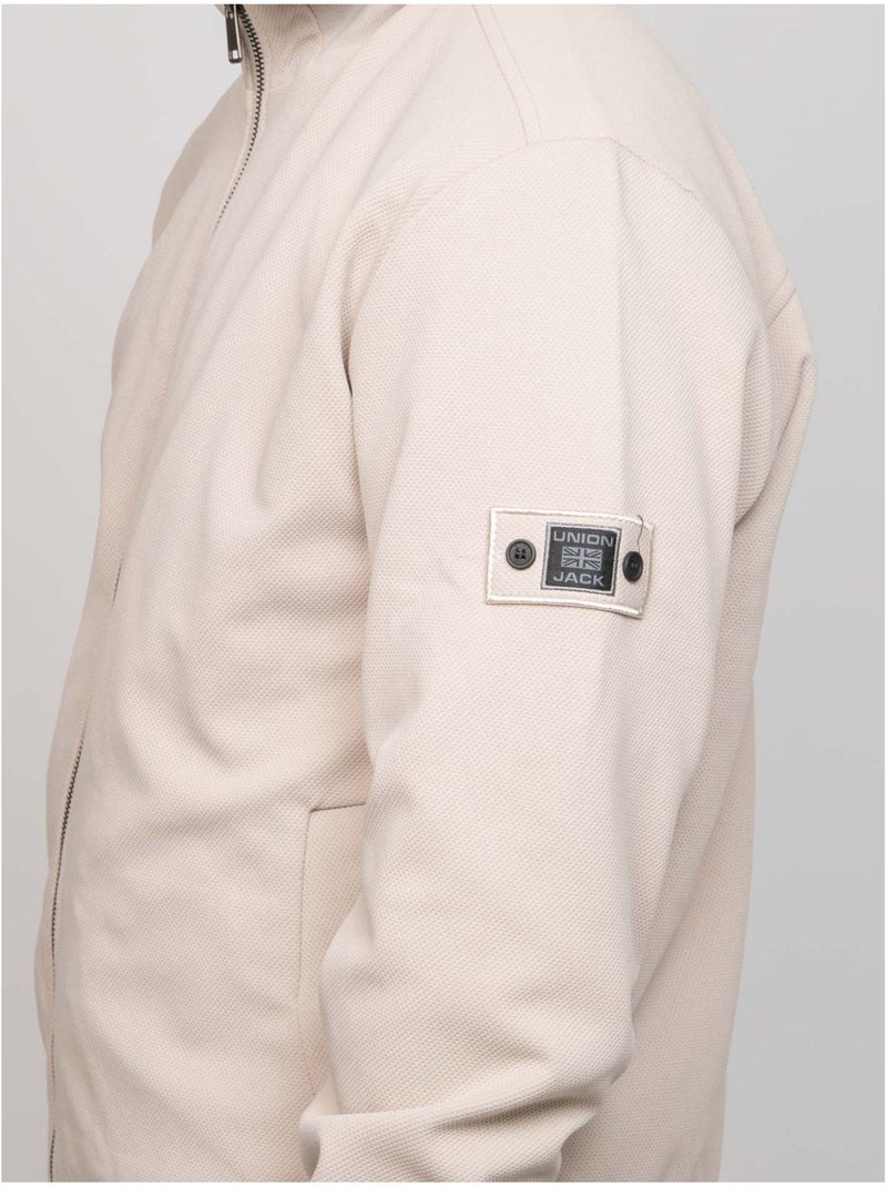 Veste zippée zolagane Beige - Kiabi