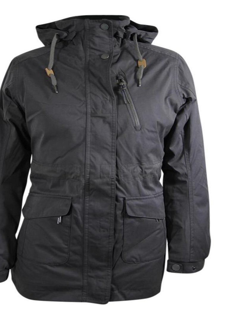 Vestes 'Eider' 'Veyrier Coat W ' Gris - Kiabi