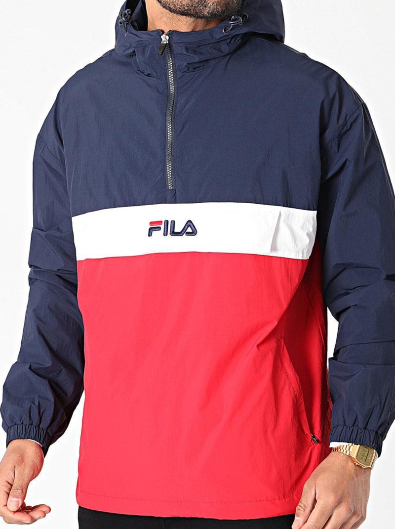 Vestes 'Fila' 'Elmo Woven Anorak' Noir - Kiabi
