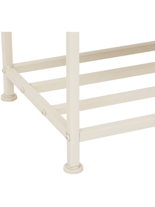 Vestiaire 4 patères avec tiroir TISSA - Beige - Kiabi