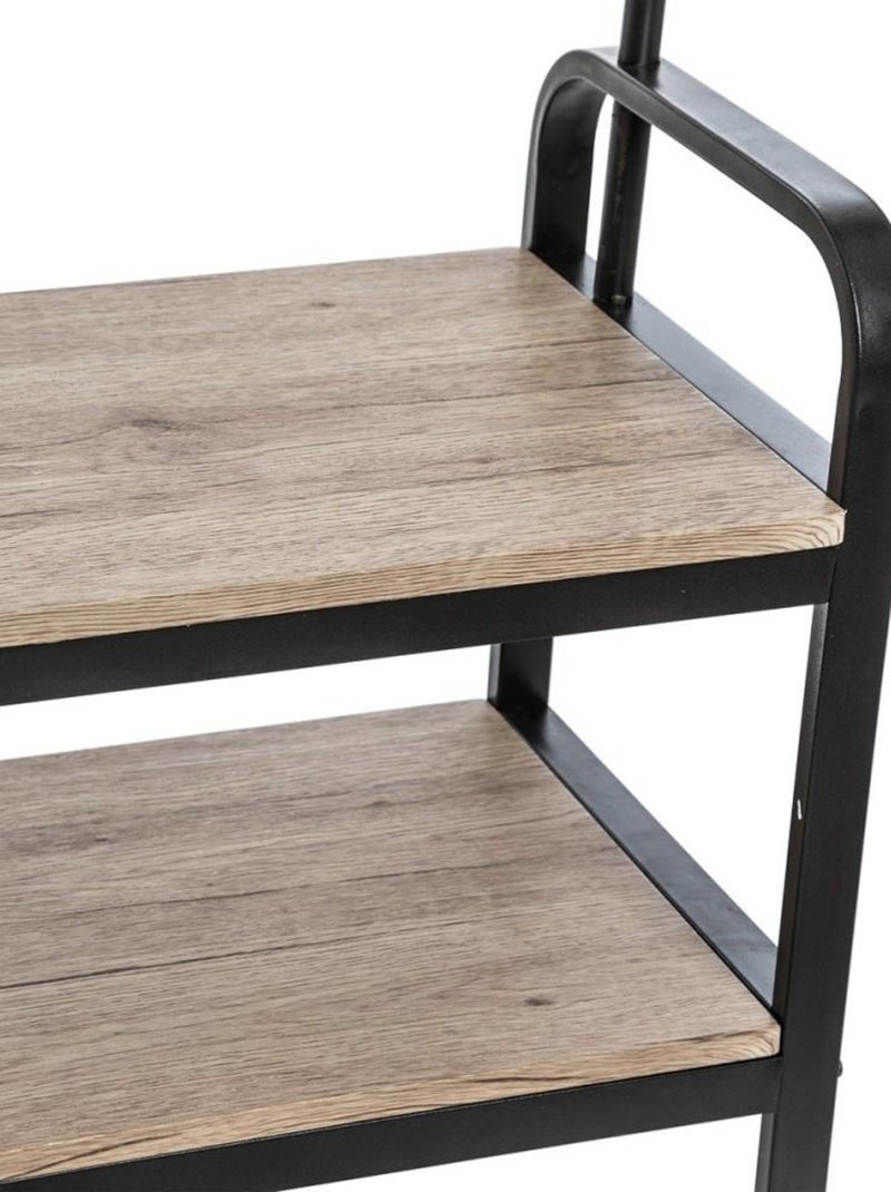 Vestiaire d'entrée Jano Noir - Kiabi