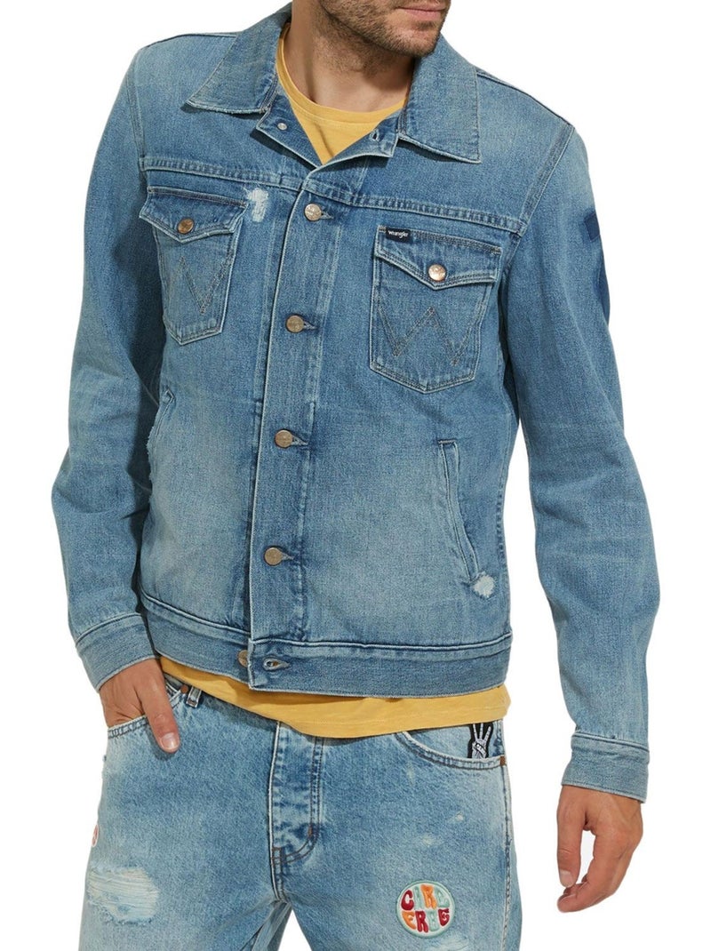 Vetse en jeans Wrangler Bleu - Kiabi