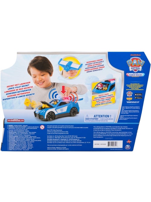 V?hicule Interactif Chase Search & Rescue Mission D?tective - Kiabi