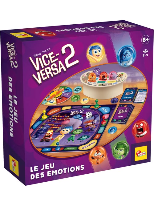 Vice-Versa 2 – Le Jeu des Émotions avec Console 3D pour Toute la Famille – Lisciani - Kiabi
