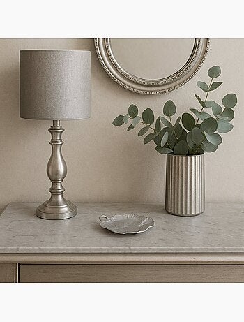 Vide poche en alluminium forme feuille 11,5x15cm