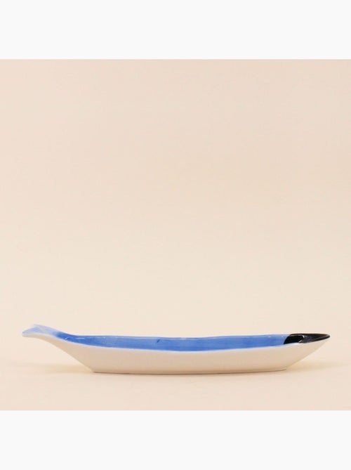 Vide poche en céramique poisson bleu 30cm - Kiabi