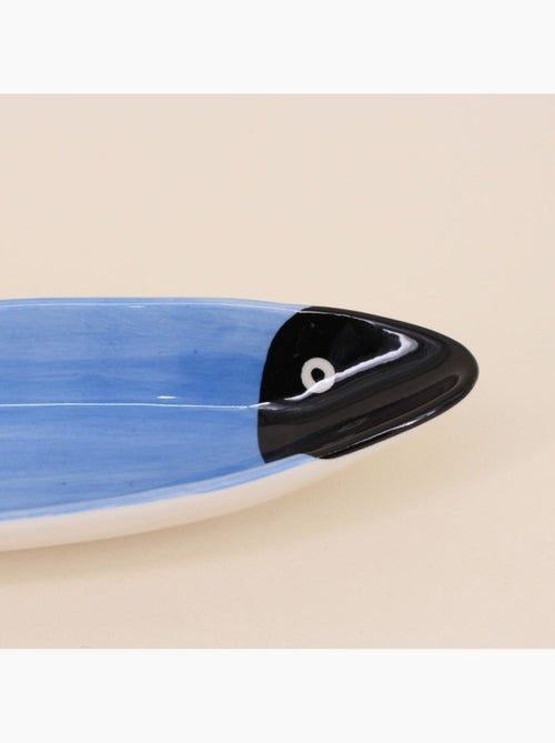 Vide poche en céramique poisson bleu 30cm - Kiabi