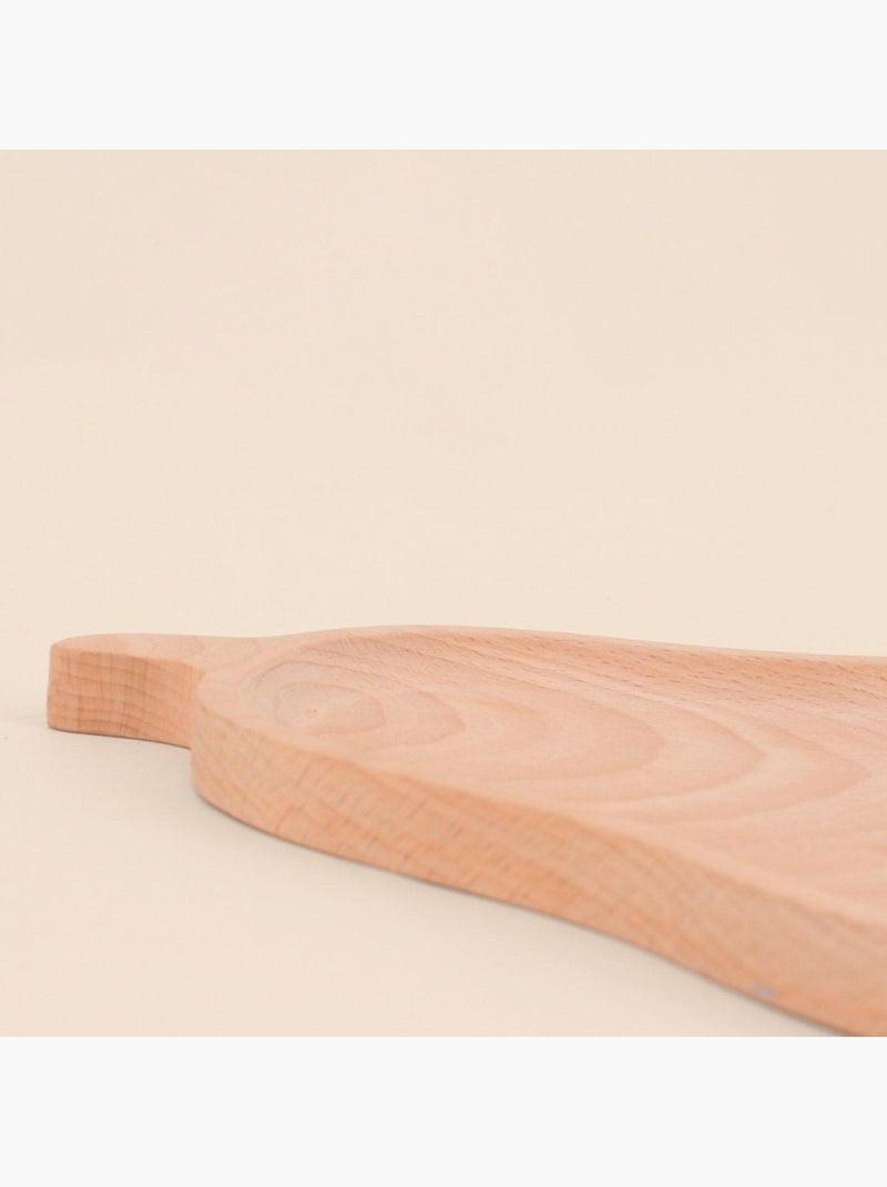 Vide poche forme poire en bois 28cm Beige - Kiabi