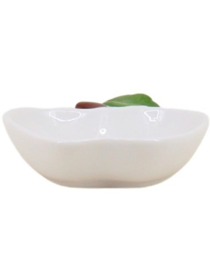 Vide poche pomme 18x17cm Blanc - Kiabi