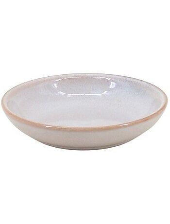 Vide poche rond en céramique marron 11,5cm