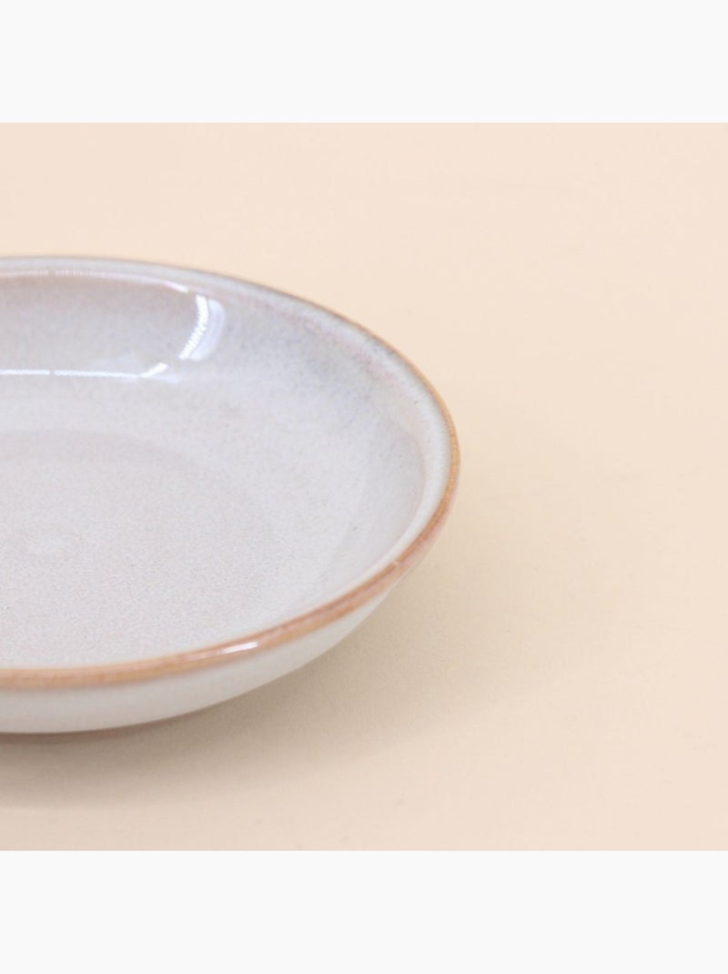 Vide poche rond en céramique marron 11,5cm Marron - Kiabi