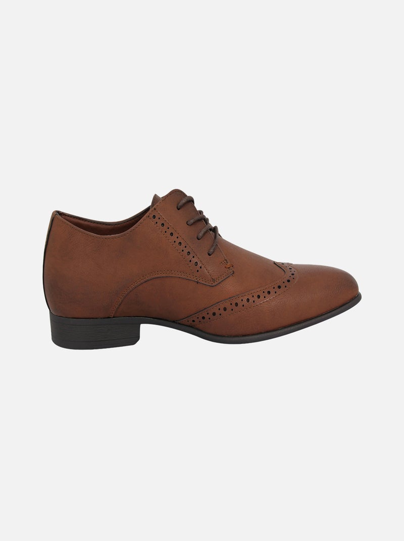 Ville basses 'Ben Sherman' '4 Eye Fashion Brogue' Marron - Kiabi