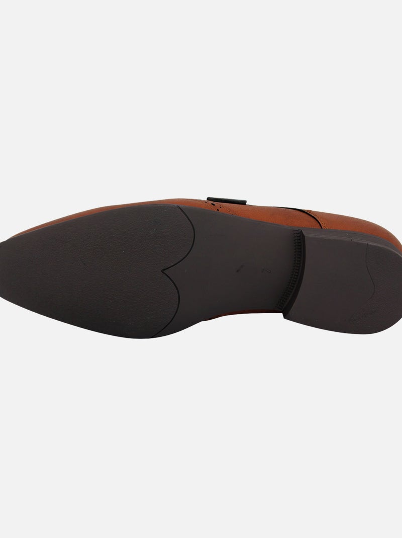 Ville basses 'Ben Sherman' '4 Eye Fashion Brogue' Marron - Kiabi