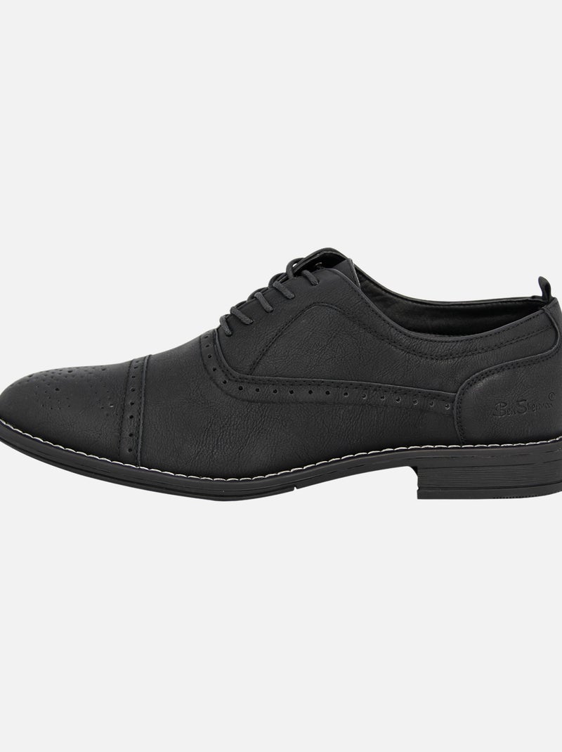 Ville basses 'Ben Sherman' 'Oxford Toe Cap' Noir - Kiabi