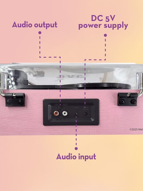 VINTAGE VINYL PLAYER – PLATINE VINYLE 3 VITESSES - Kiabi