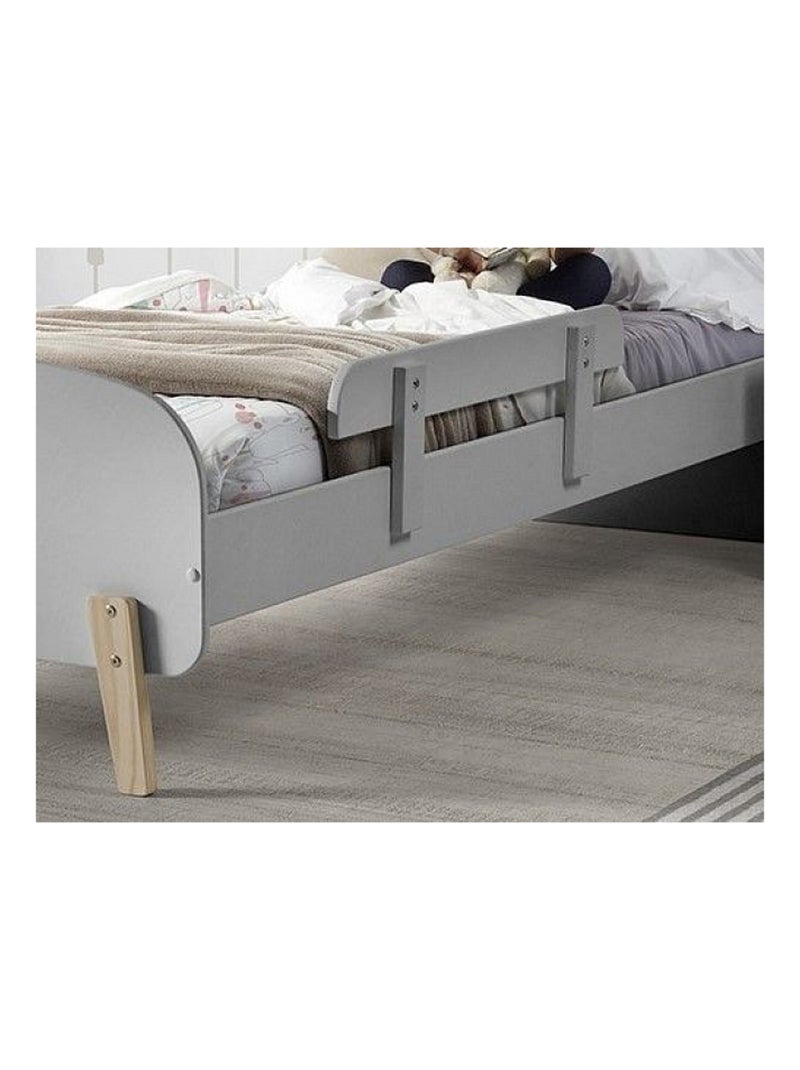 Vipack' Barrière de sécurité pour Lit enfant kiddy 90cm Gris - Kiabi
