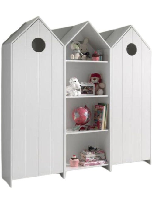 Vipack' casami 2 armoires 1 porte + armoire ouverte - Kiabi Vipack' casami 2 armoires 1 porte + armoire ouverte - Kiabi