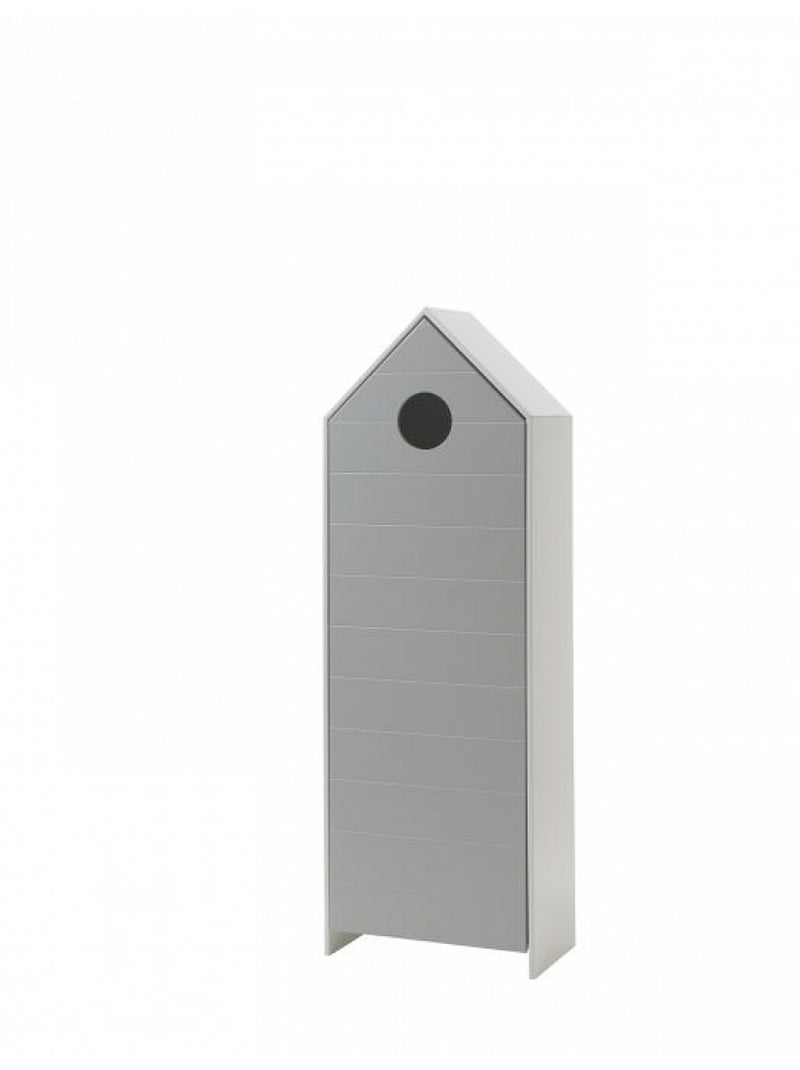 Vipack' casami armoire 1 porte + armoire ouverte + armoire 1 porte Gris - Kiabi