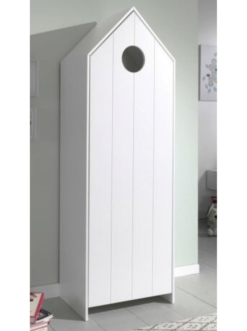 Vipack' casami armoire 1 porte Blanc - Kiabi