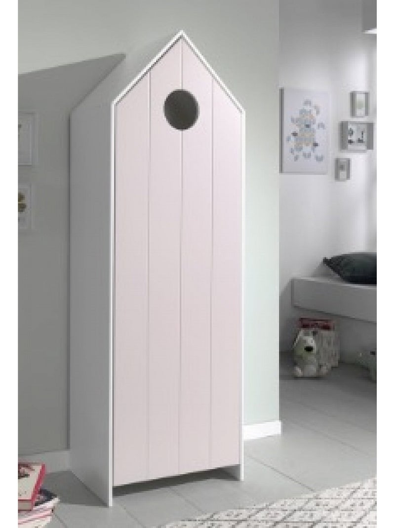 Vipack' casami armoire 1 porte Rose - Kiabi