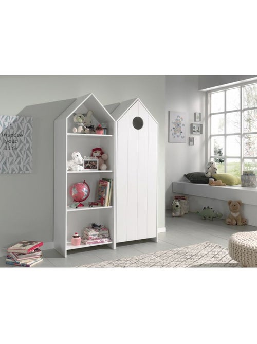 Vipack' casami armoire ouverte + armoire 1 porte - Kiabi Vipack' casami armoire ouverte + armoire 1 porte - Kiabi