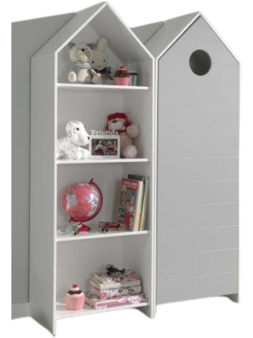 Vipack' casami armoire ouverte + armoire 1 porte - Kiabi Vipack' casami armoire ouverte + armoire 1 porte - Kiabi