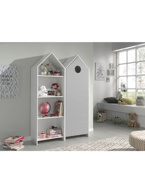 Vipack' casami armoire ouverte + armoire 1 porte - Kiabi Vipack' casami armoire ouverte + armoire 1 porte - Kiabi