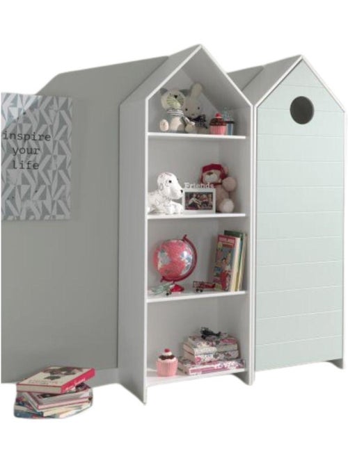 Vipack' casami armoire ouverte + armoire 1 porte - Kiabi Vipack' casami armoire ouverte + armoire 1 porte - Kiabi