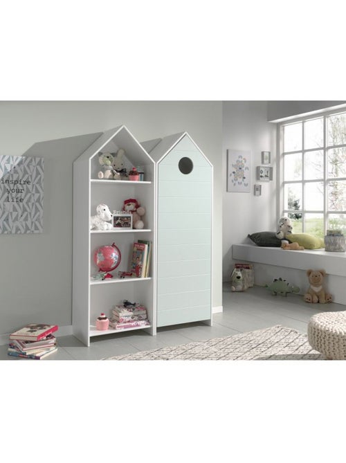 Vipack' casami armoire ouverte + armoire 1 porte - Kiabi Vipack' casami armoire ouverte + armoire 1 porte - Kiabi