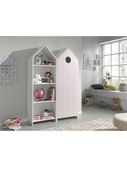 Vipack' casami armoire ouverte + armoire 1 porte - Kiabi Vipack' casami armoire ouverte + armoire 1 porte - Kiabi