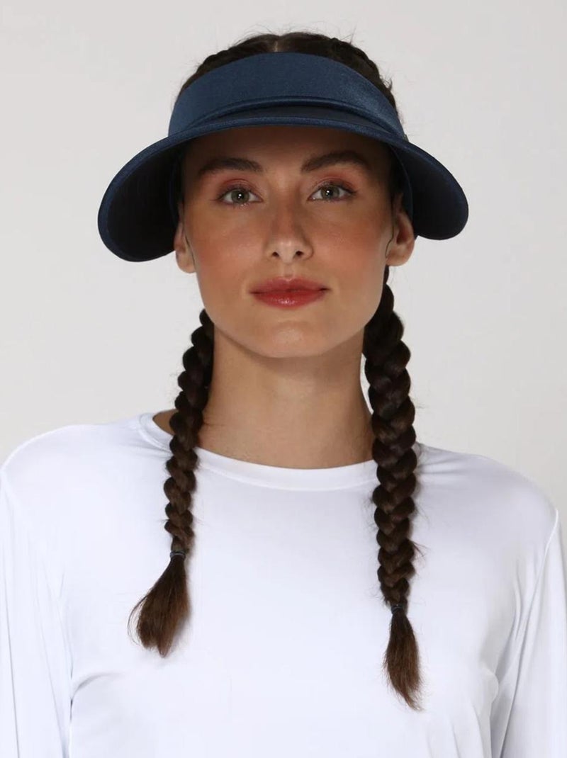Visière Air Collection UV Line Bleu marine - Kiabi