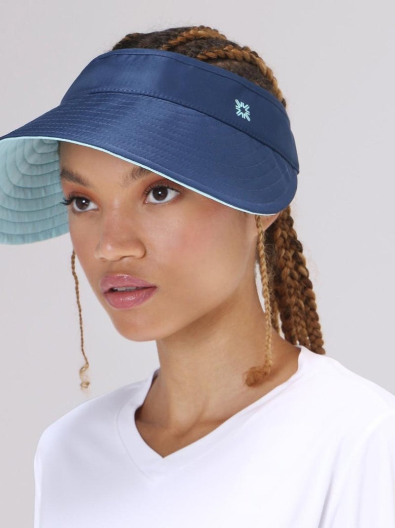 Visière Classics UV Line Bleu marine - Kiabi