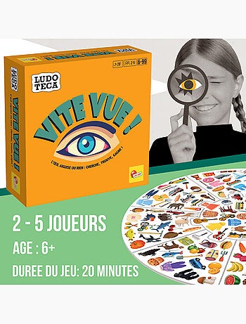 Vite Vue – Le Jeu d’Observation et de Rapidité pour Toute la Famille – Lisciani