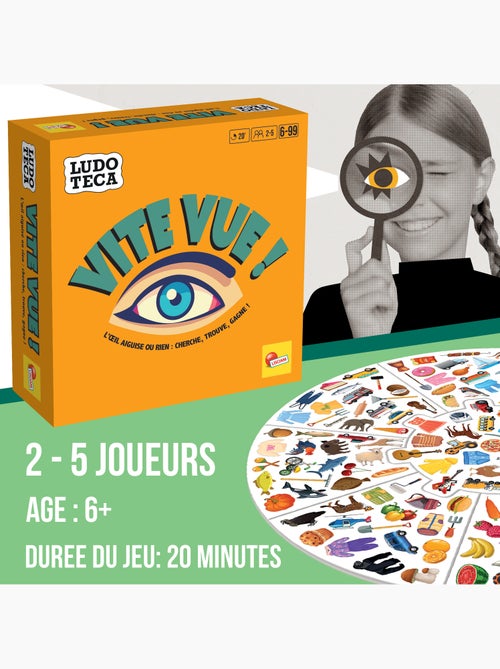 Vite Vue – Le Jeu d’Observation et de Rapidité pour Toute la Famille – Lisciani - Kiabi