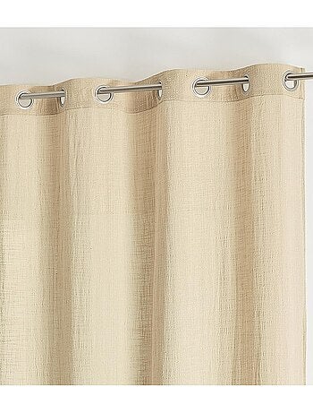 Voilage - Effet gaz de coton