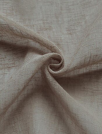 Voilage - Effet lin fluide