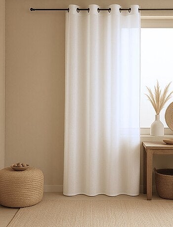 Voilage - Effet lin fluide