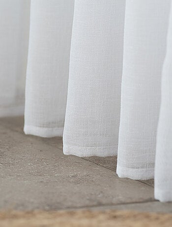 Voilage - Effet lin fluide