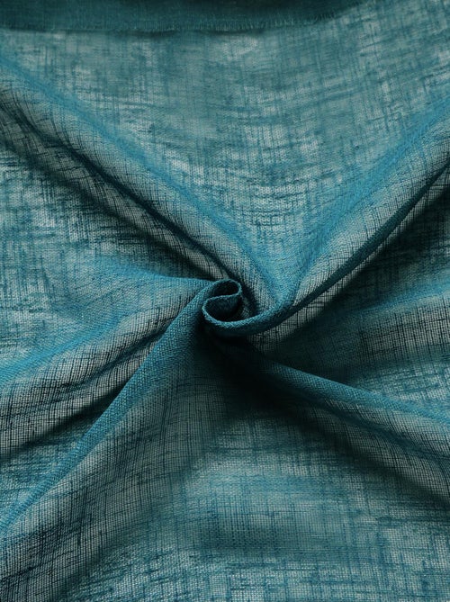 Voilage   - Effet lin fluide - Kiabi