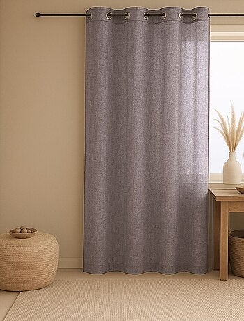 Voilage - Effet lin fluide