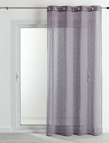 Voilage - Effet lin fluide