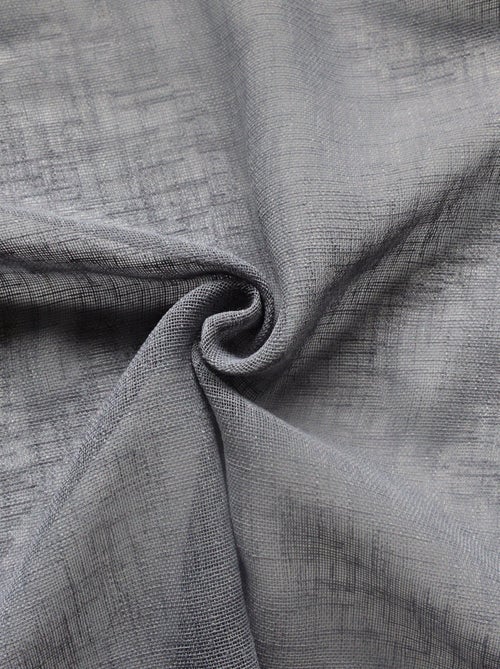 Voilage   - Effet lin fluide - Kiabi