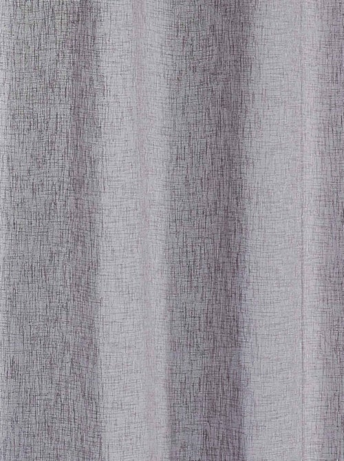 Voilage   - Effet lin fluide - Kiabi