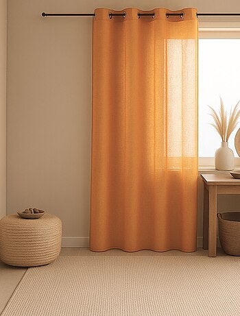 Voilage - Effet lin fluide