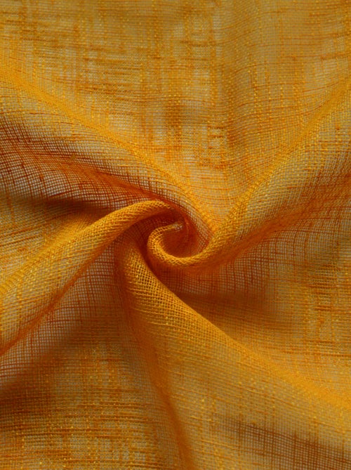 Voilage   - Effet lin fluide - Kiabi